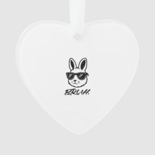 Lapin de Pâques Bruh Lunettes de soleil Mème drôle