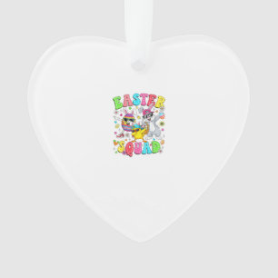 Lapin de Pâques drôle Groovy Équipe de jour de Pâq