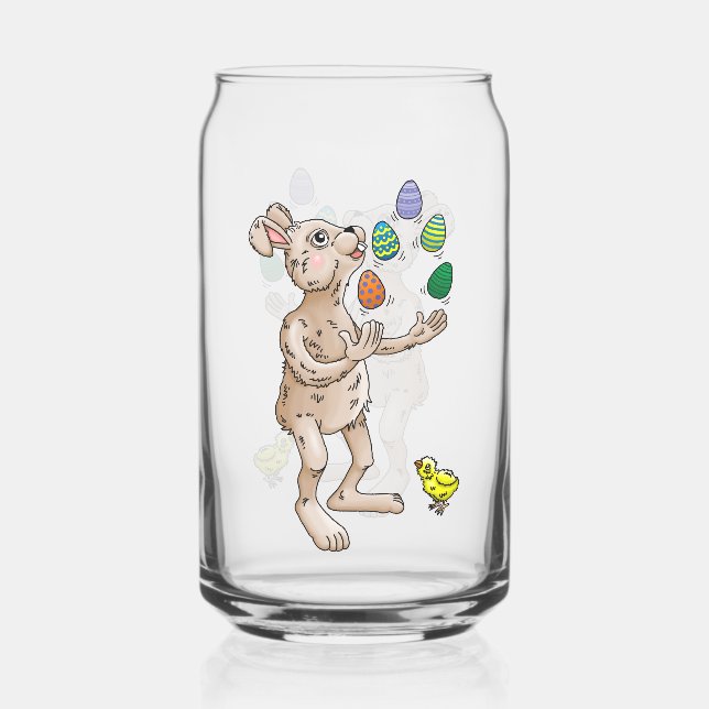 Lapin de Pâques jongleur (Recto)