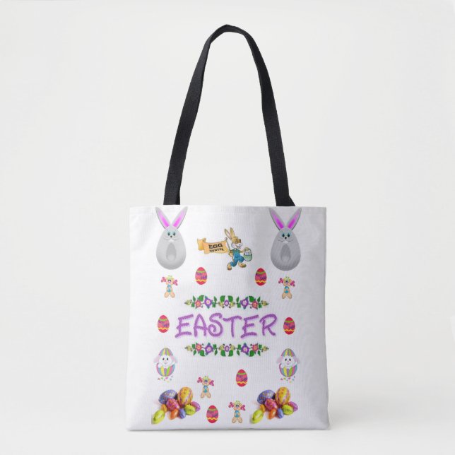 lapin de pâques sac fourre-tout (Devant)