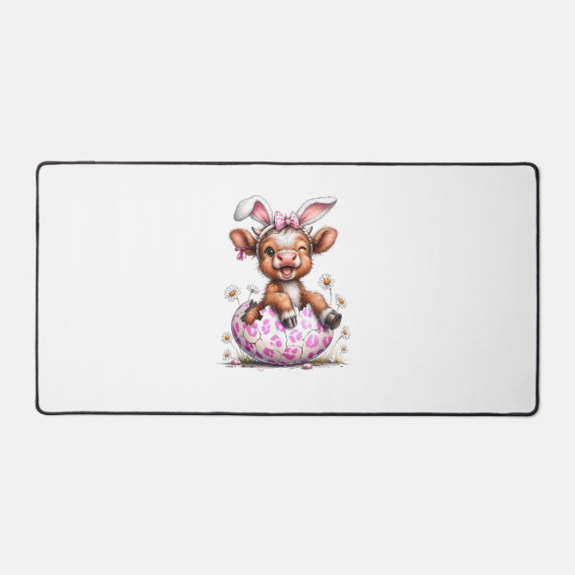 Lapin de Pâques Vache Drôle Amateur de Vaches High (Recto)