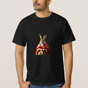 Lapin en T-shirt chinois