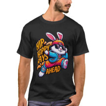 lapin hip hop - jours d'espoir devant T-shirt