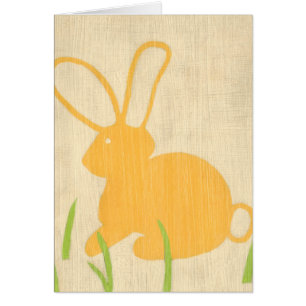 Lapin jaune et herbe verte par Chariklia Zarris