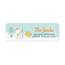 Lapin Lapin Oiseaux Fêtes de Noël