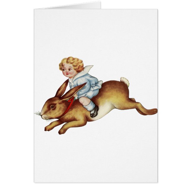 Lapin lapin vintage pour enfants (Devant)