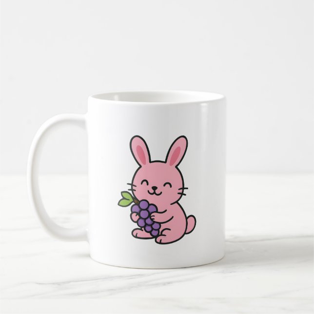Lapin mignon - Boeuf à café lapin adorable / Tasse (Gauche)