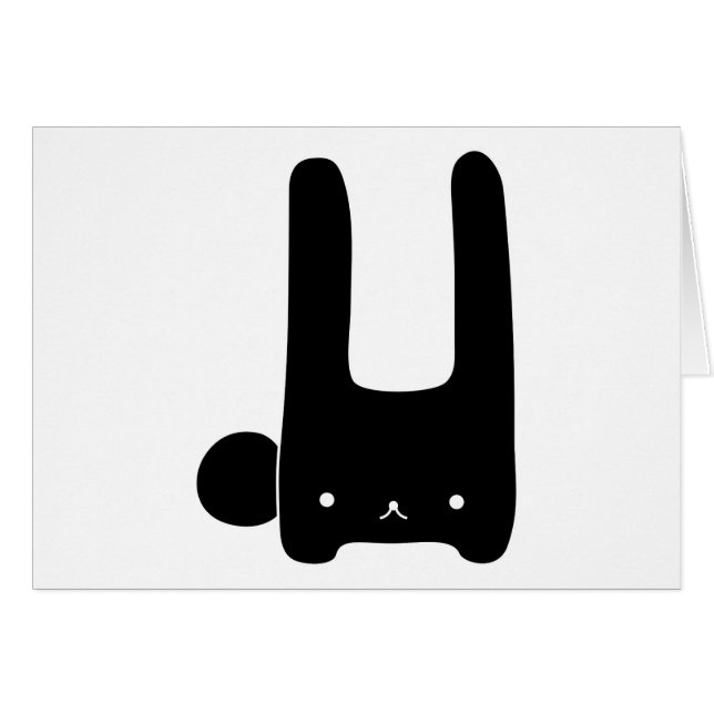 lapin noir (Devant horizontal)