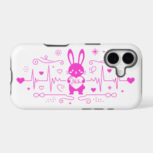 Lapin Personnalisé Amour Battement de Coeur