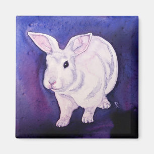 Lapin Rabbit Magnet - "Somebunny's Here"
