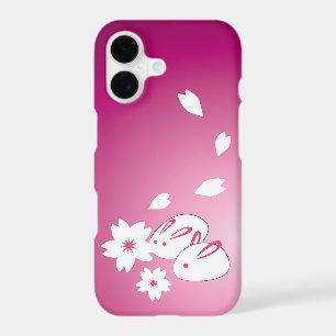 Lapins de neige japonais et Sakura