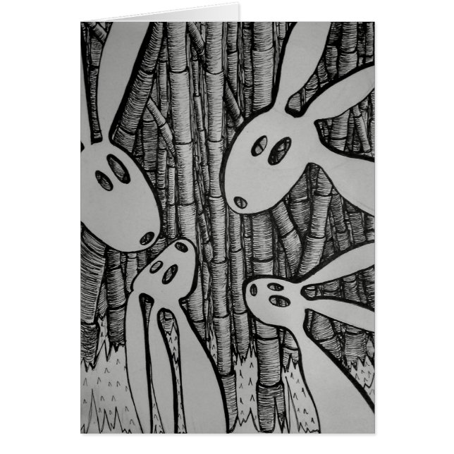 LAPINS ET BAMBOU (Devant)