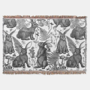 Lapins et flore boisée2 Lancer la couverture