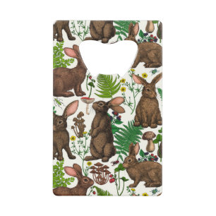 Lapins et flore boisée 4