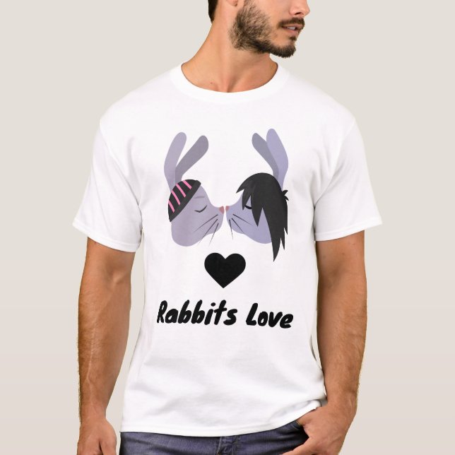 lapins T-shirt Love (Devant)
