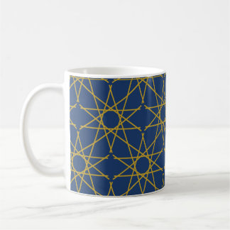 Lapis Gold Geometry Coffee Mug