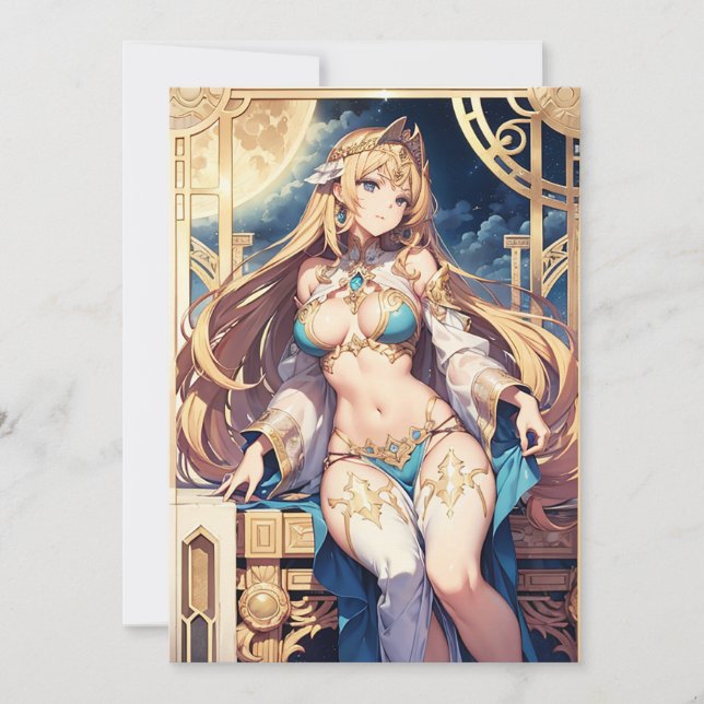 Lapis Heart Invitation (Front)