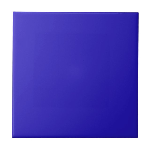 Lapis Lazuli Blue Deep Rich Jewel Gem Stone Blue Tile (Front)