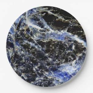 Lapis Lazuli Paper Plate