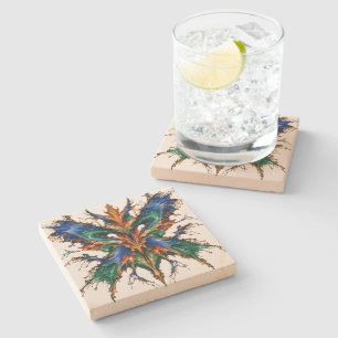 Lapis Totem Stone Coaster