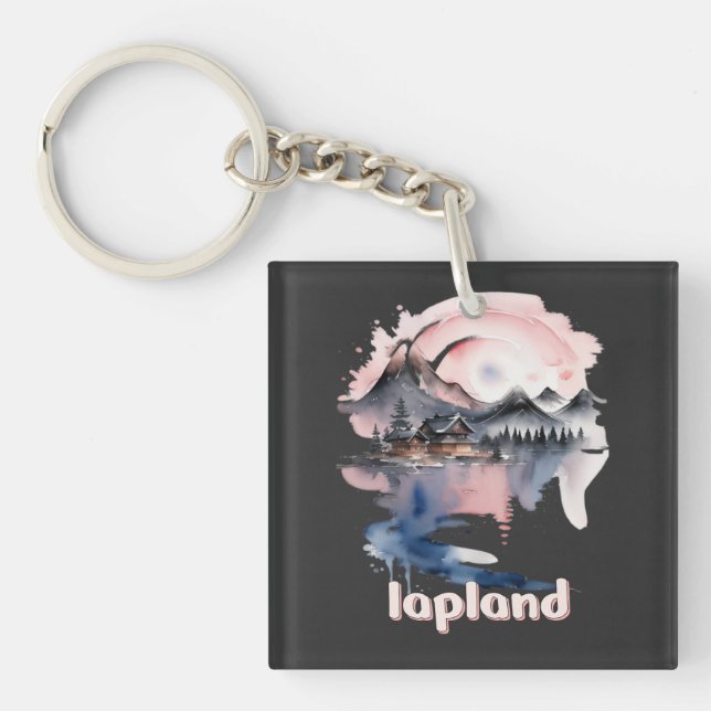 lapland adventures keychain (Front)