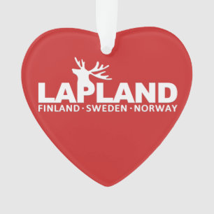 LAPLAND custom colour ornament