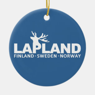 LAPLAND custom ornament