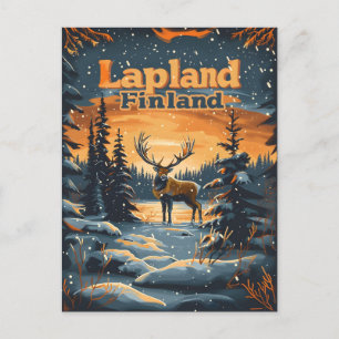 Lapland Finland Postcard