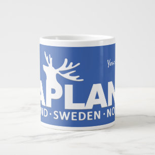 LAPLAND monogramme personnalisé & tasses couleur