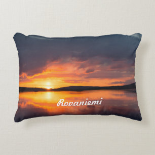 Lapland Sunset Accent Pillow