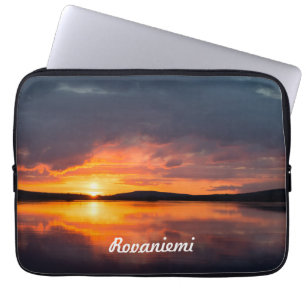 Lapland Sunset Laptop Sleeve