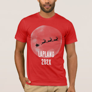 Lapland T-shirt, Christmas Holiday T-Shirt