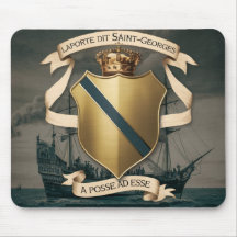 Laporte dit Saint Georges Coat of Arms 1