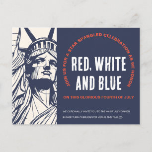 L'appel de la Liberté à la carte d'invitation du 4
