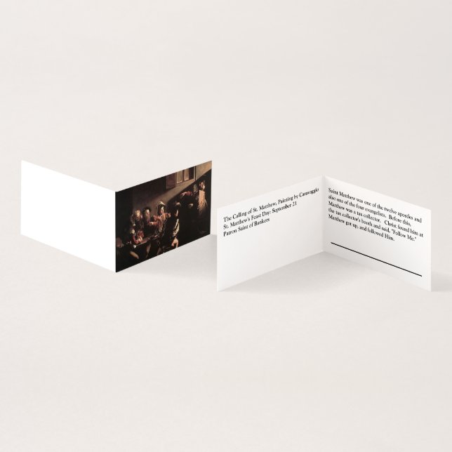 L'appel de saint Matthieu (Inside and Outside)