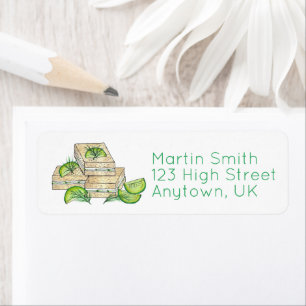 L'après-midi Tea Party Cucumber Dill Sandwich