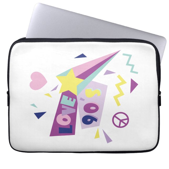 Laptop case "crazy 90s" (Front)