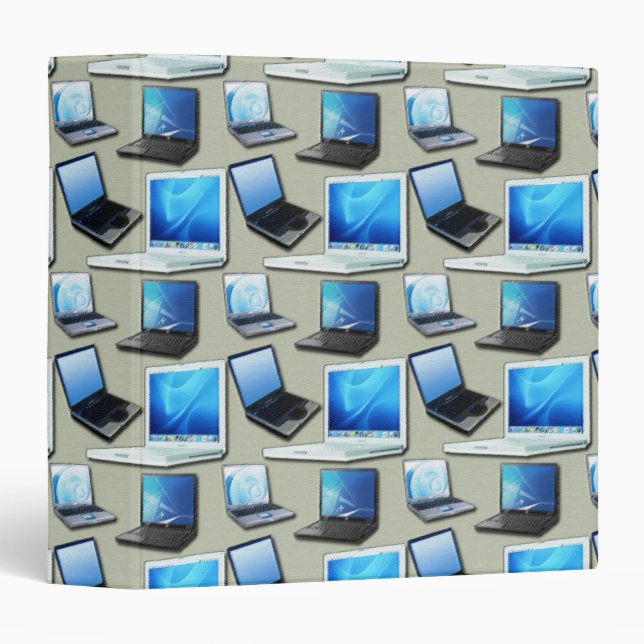 Laptop Computers Notebook Binder (Front/Spine)