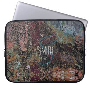 Laptop Cover with Dark Mixed Colours HAMbyWG