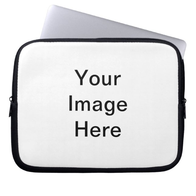 Laptop Sleeve 10" - Customized Template Blank (Front)