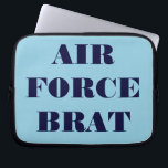 Laptop Sleeve Air Force Brat<br><div class="desc">Laptop Sleeve Air Force Brat</div>