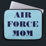 Laptop Sleeve Air Force Mom<br><div class="desc">Laptop Sleeve Air Force Mom</div>