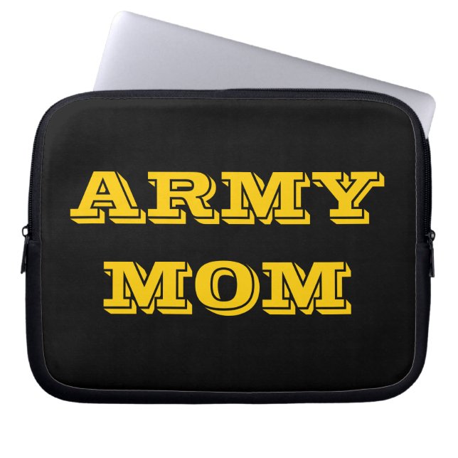 Laptop Sleeve Army Mom (Front)