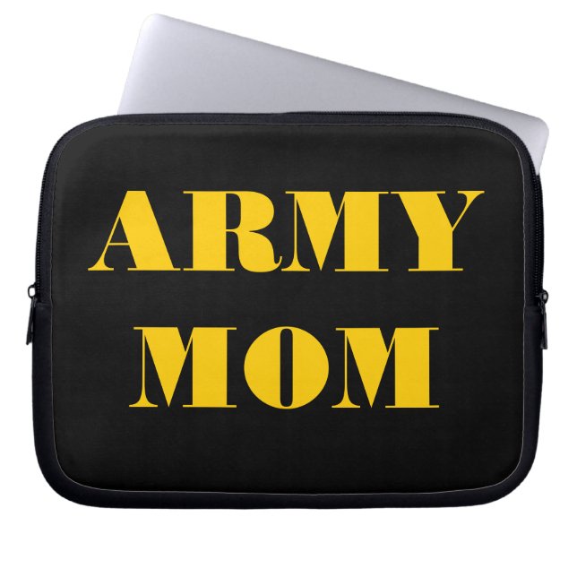 Laptop Sleeve Army Mom (Front)