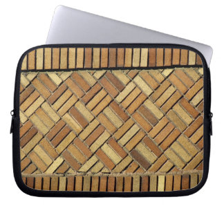 Laptop Sleeve - Basket Weave Brick