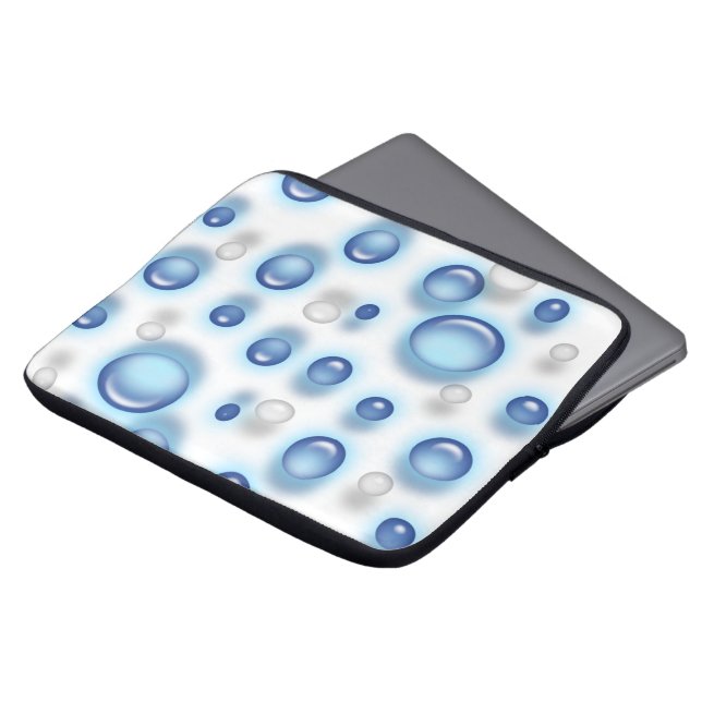 Laptop Sleeve - Bubbles  (Front Top)
