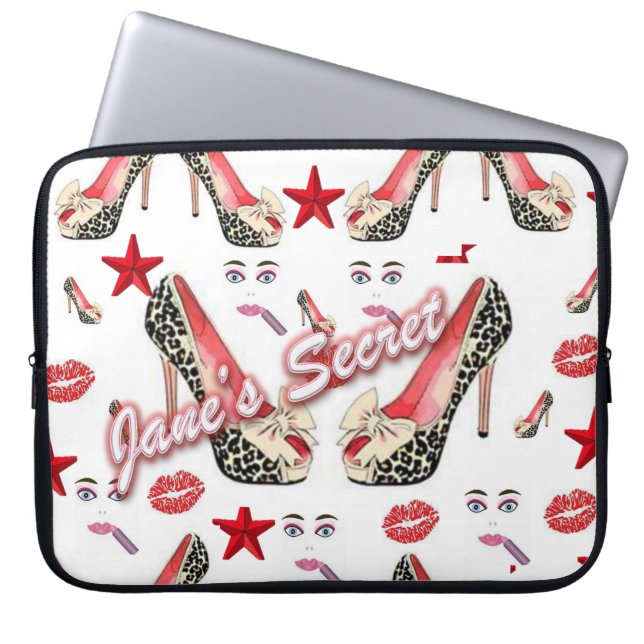 Laptop Sleeve Jane's Secret (Front)