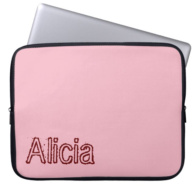 Laptop Sleeve Pink (Front)