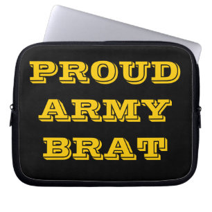 Laptop Sleeve Proud Army Brat