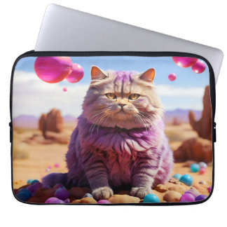 Laptop Sleeve – Stylish Cat Design 